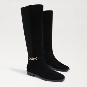 Sam‎ Edelman CLIVE EMBELLISHED RIDING BOOT Sz 7.5M